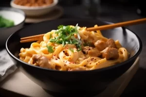 Spicy Creamy Udon Noodles – A Carnival for Spicy Lovers