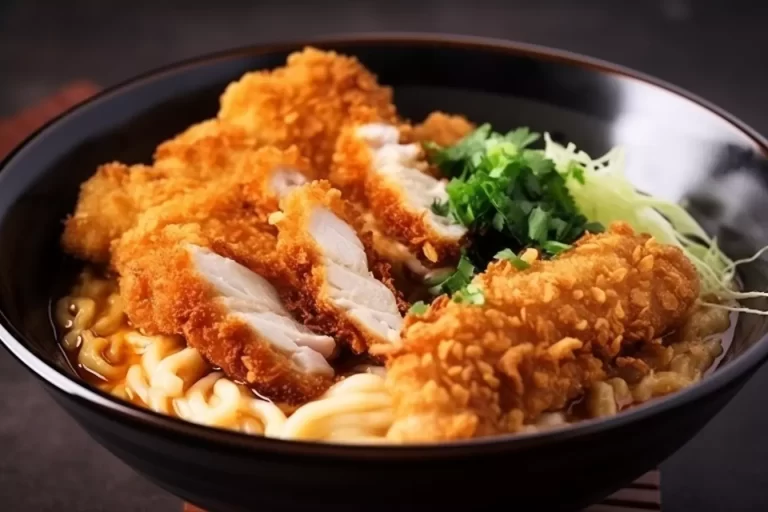 Spicy Pork Cutlet Udon Noodles (Spice Up Your Dinner)
